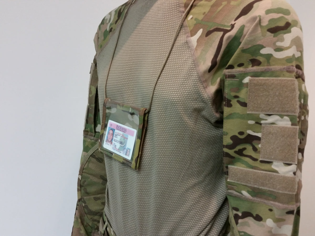 Multicam OCP 2 in 1 Military Armband and Neck ID Holder