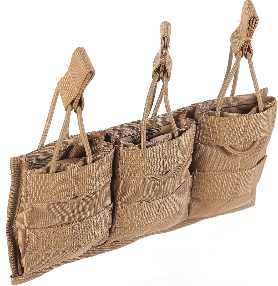 Raine Triple Mag Shingle - MOLLE Compatible M4 Magazine Pouch, 3 Mag Capacity, Drainage Hole, Low IR