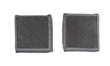 Padded 6X6 Side Plate Bag Pair
