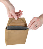 Padded 6X6 Side Plate Bag Pair