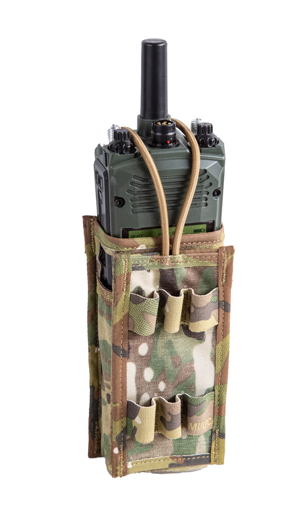 Tactical Radio Pouch AN/PRC-163 /152/148/ MPU5 – Raine Tactical Gear