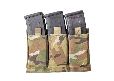 Elastic Triple Rifle Mag Pouch
