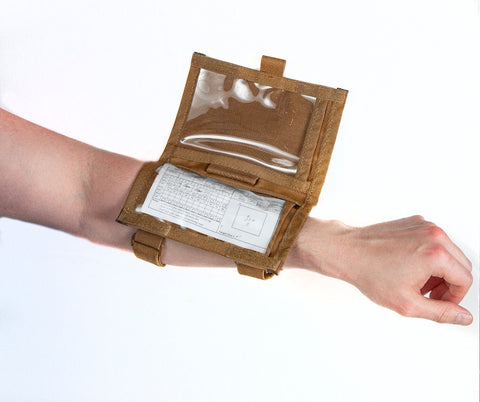 Tactical QB Sleeve-Arm DOPE Card Holder Raine Tactical Gear Tactical QB Sleeve-Arm DOPE Card Holder Raine Tactical Gear