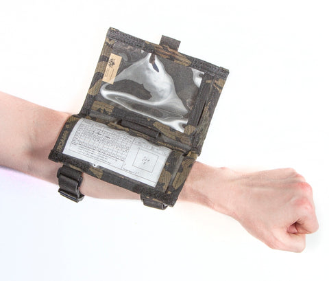 Tactical QB Sleeve-Arm DOPE Card Holder Raine Tactical Gear Tactical QB Sleeve-Arm DOPE Card Holder Raine Tactical Gear