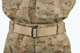 Rigger Belts w/ Certified Marine Martial Arts Buckle  M.C.M.A.P. Standard