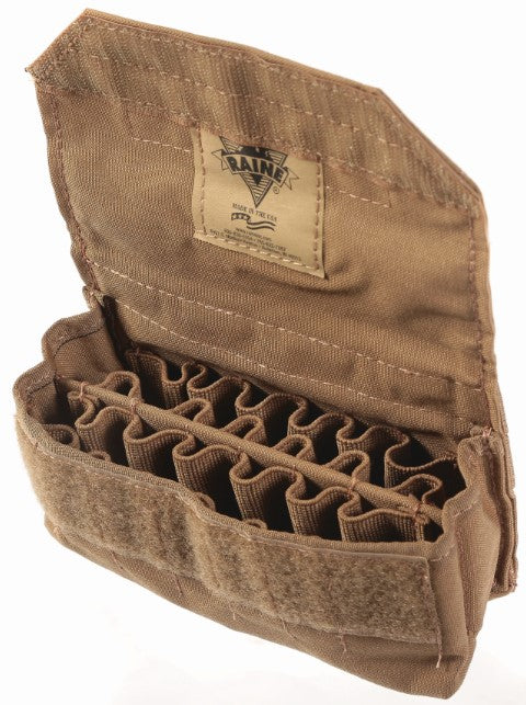 24-Round Military Shotgun Shell Pouch – Clay Trap & Skeet Ammo Holder (US Made)