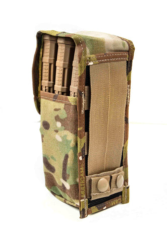 thumbnail image 2 of Sinairsoft Tactical Triple 5.56 Magazine Pouch – Open Top W/ Insert, MOLLE, Ambidextrous, Nylon, Rifle Mag Holder 2 of 5