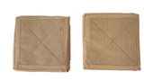 Padded 6X6 Side Plate Bag Pair